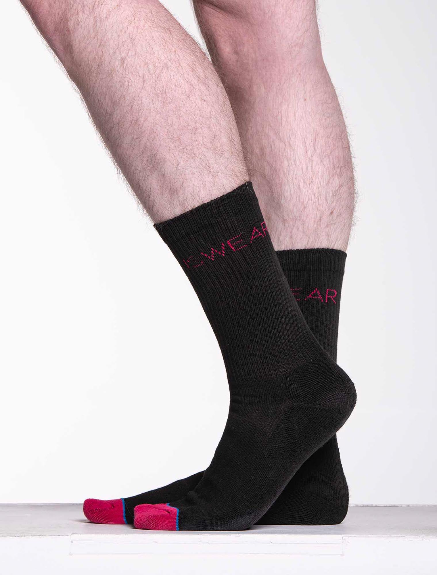 Statement Black - Lux Sports Socks – Box Menswear