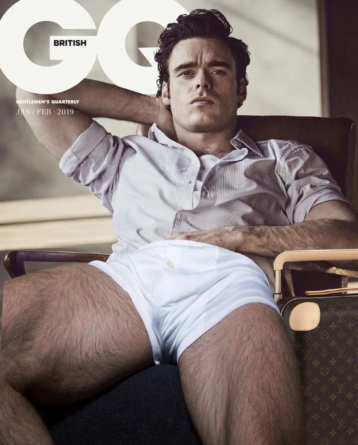 <b>Richard Madden in his Boxer Shorts? Portis Wasp says yes.</b>