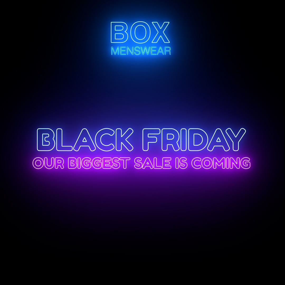 <b>Box Menswears Biggest Black Friday Sale Yet</b>