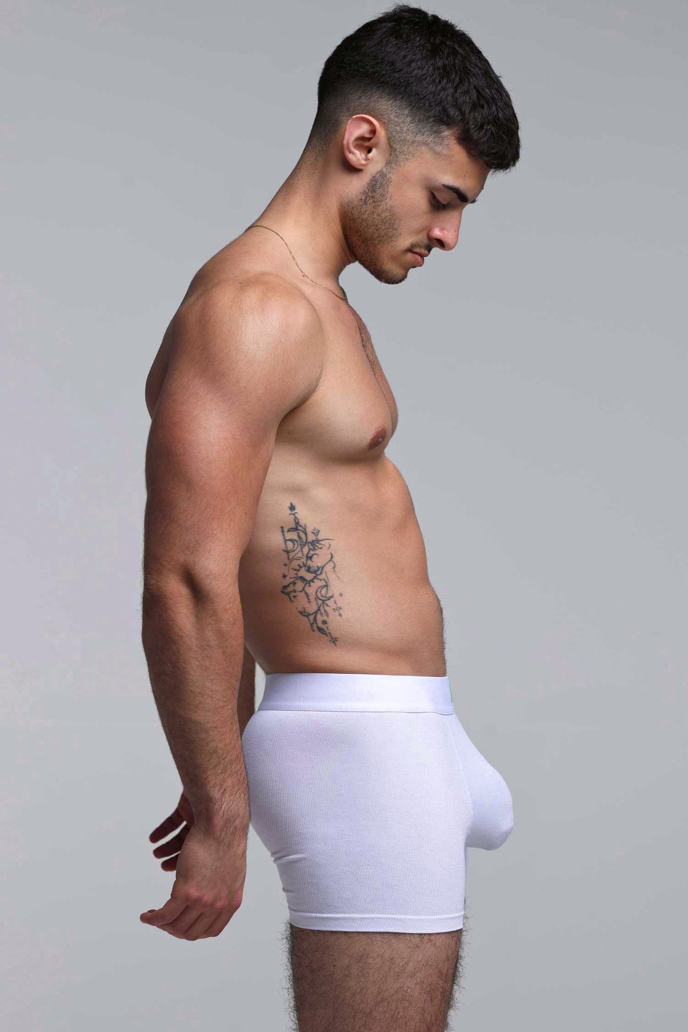 Color Pop Boxers - White & Green