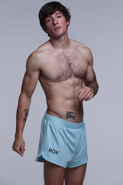 Compound Jock Shorts - Aqua