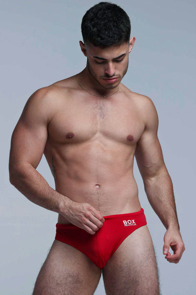 Swimming Trunks - Lifeguard Red