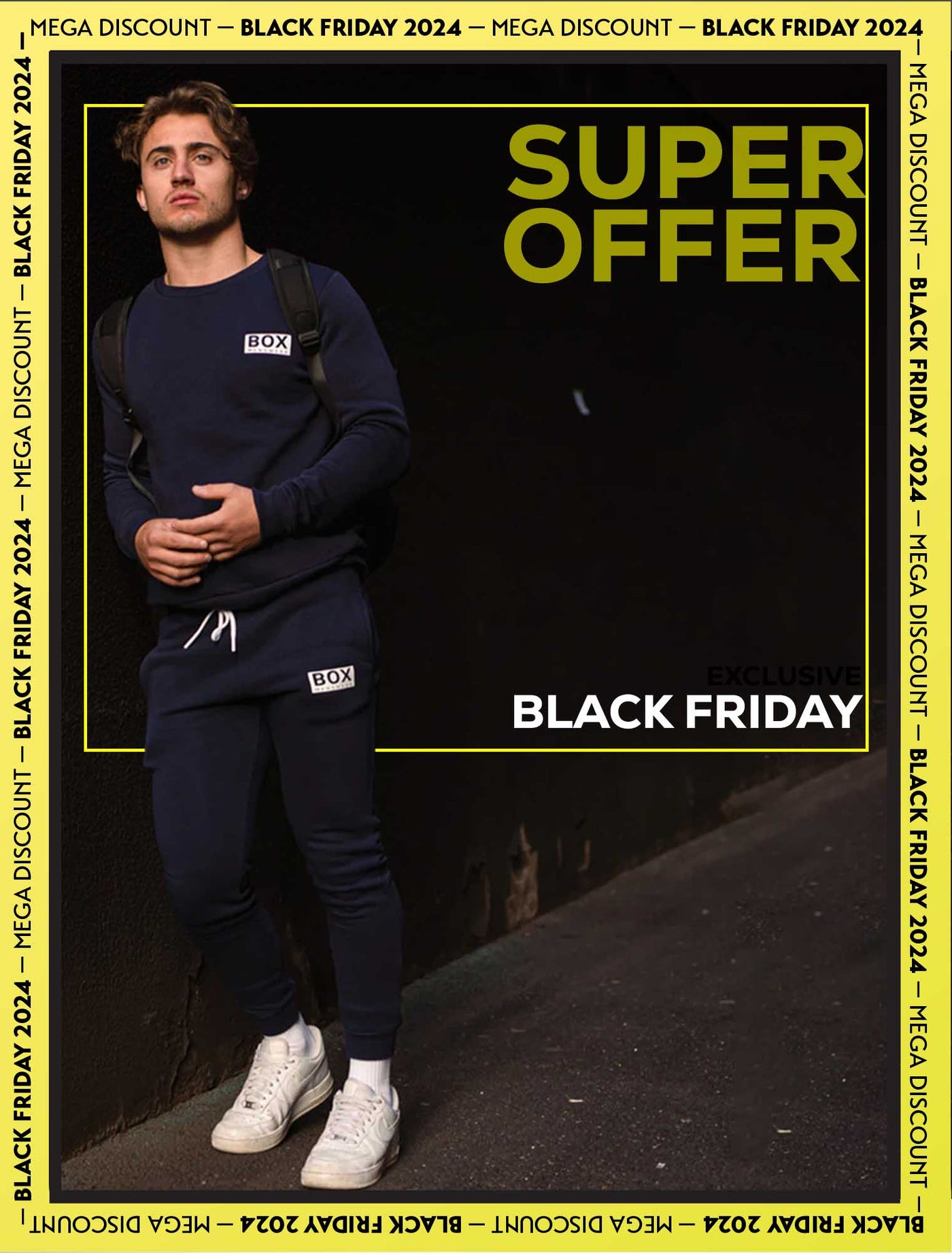 Slim Fit Fleece Jogging Bottoms - Navy