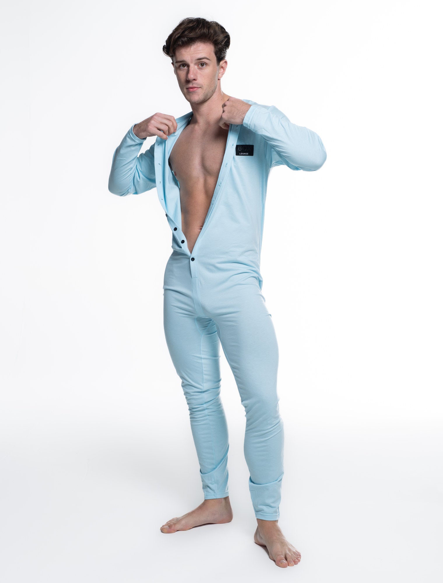 Mens Onesie Blue Box Menswear