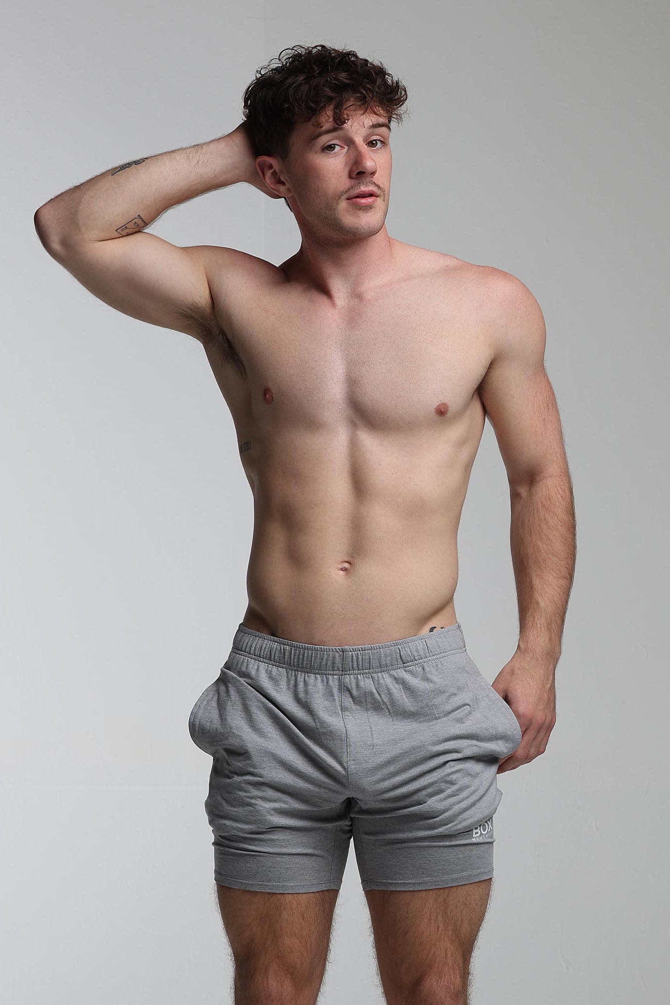 Soft Impact Shorts - Grey - boxmenswear - {{variant_title}}