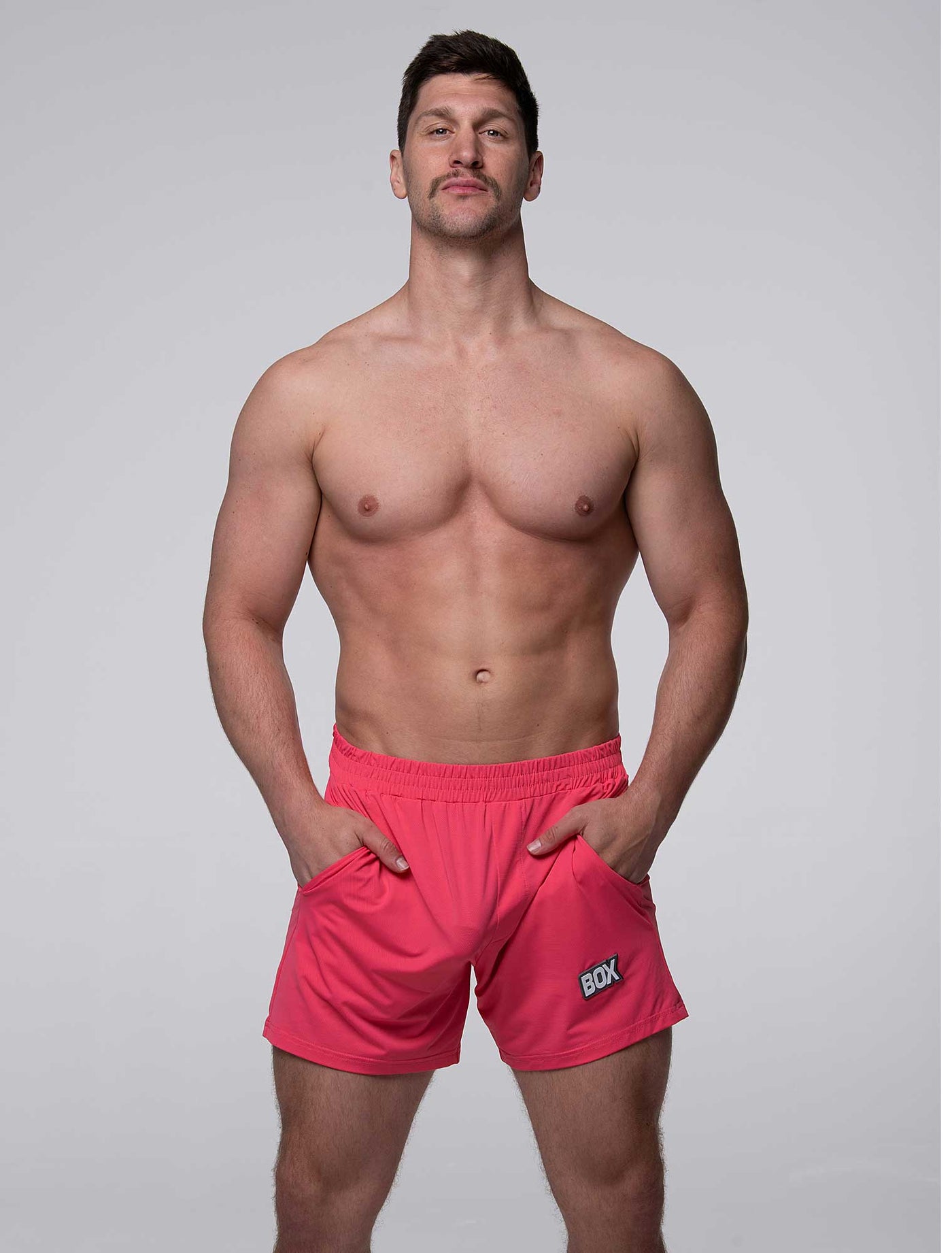 Mesh Soccer Shorts - Mascot Pink