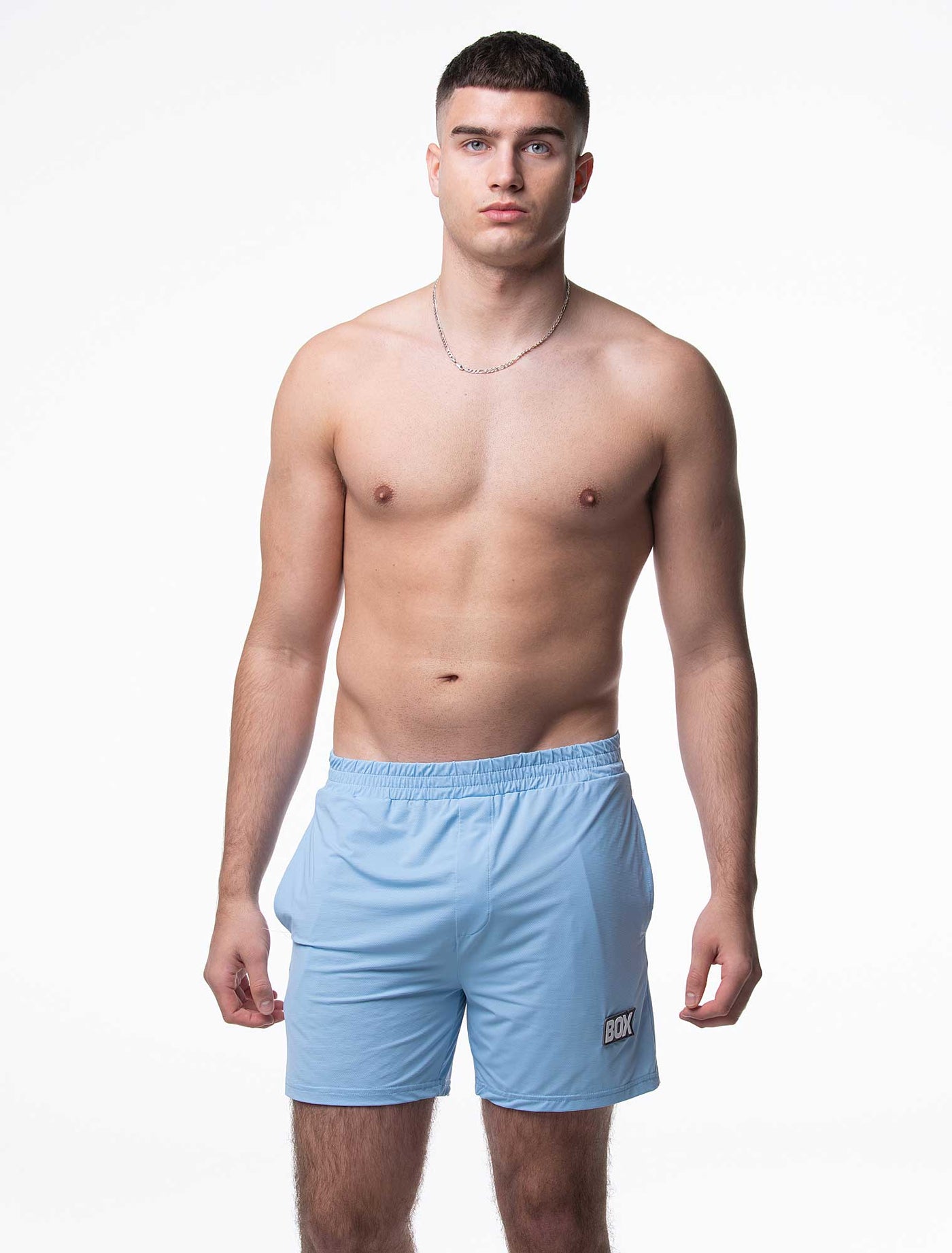 Mesh Soccer Shorts - Back 4 Blue