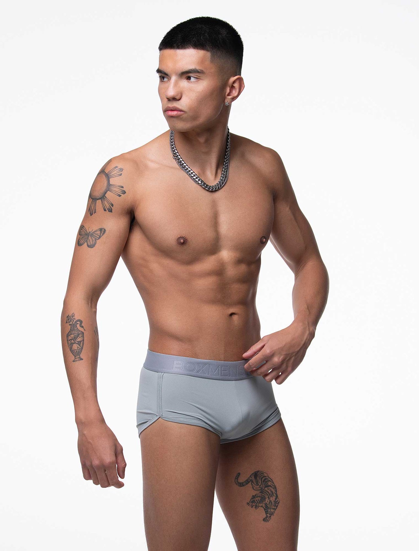 LuxLite Boxers - Glamour Grey