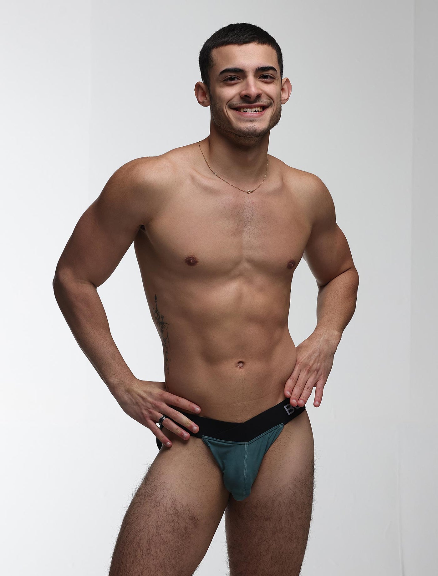 V-Shape Jockstrap - Soft Teal