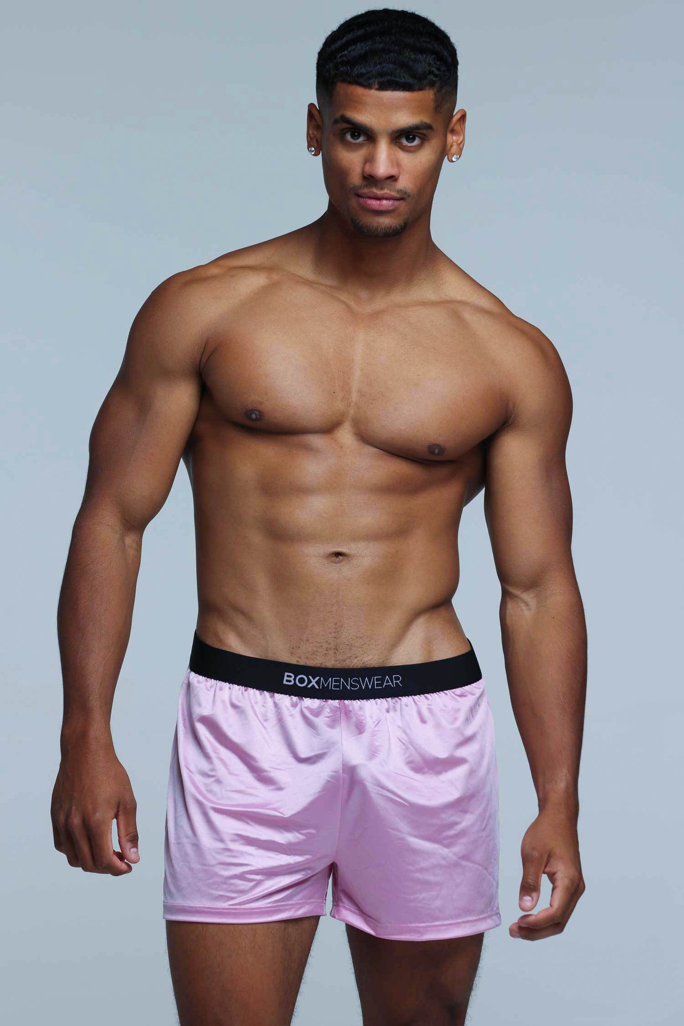 Satin Boxers - Pink Tease