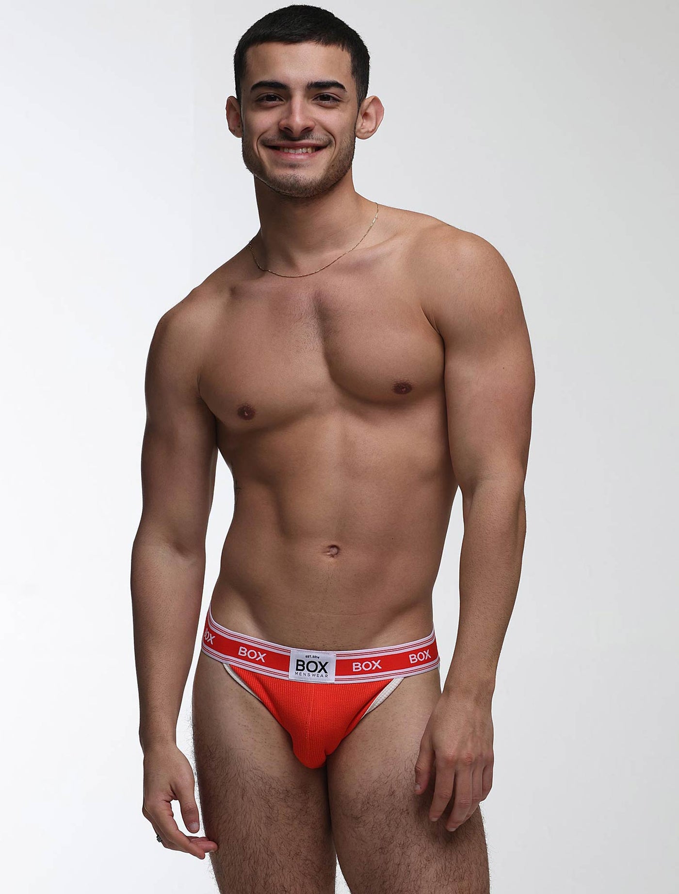 '90s Knit Jockstrap - Racer Red
