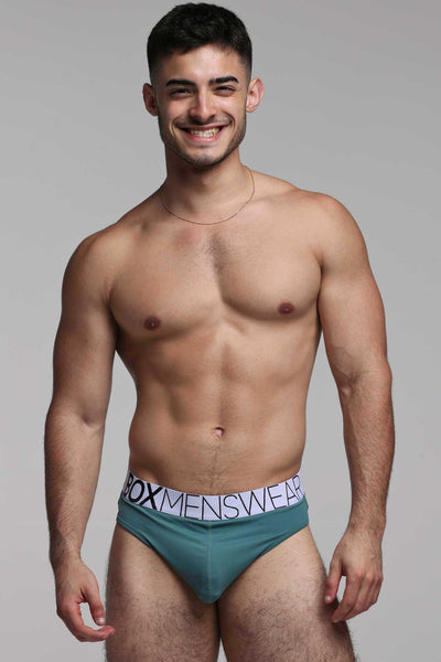 Brazilian Butt Briefs - Amazon Green