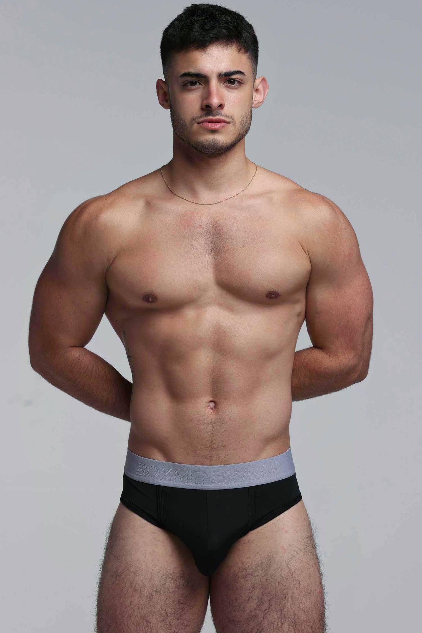 Mesh Panel Briefs - Midnight Milan