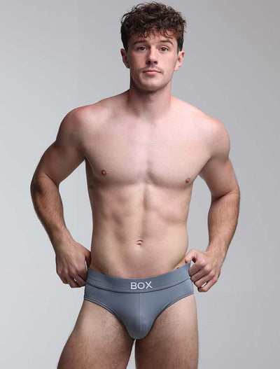 Glide Briefs - Meteorite Grey