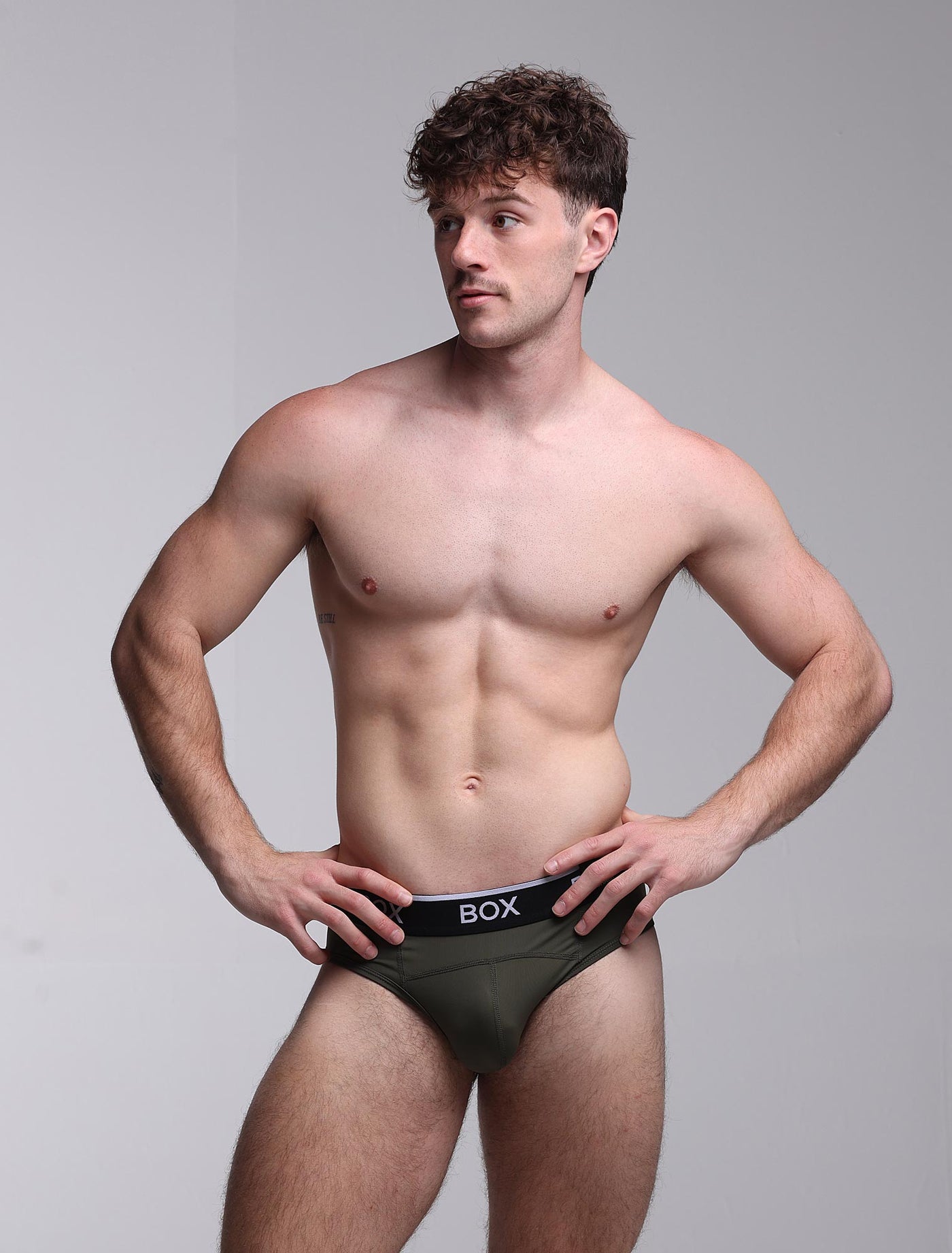 Box x Elliott: Elite Briefs - Chic Khaki