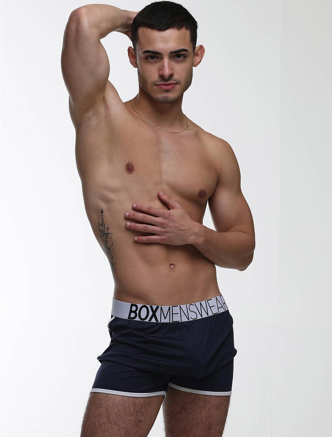 Mens Sports Loose Fit Boxers - Wall Street