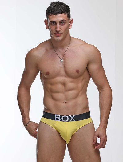 Mens Yellow Briefs