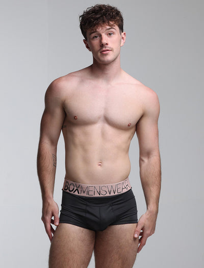Mens Arched Keyhole Boxers - Crimson Royale