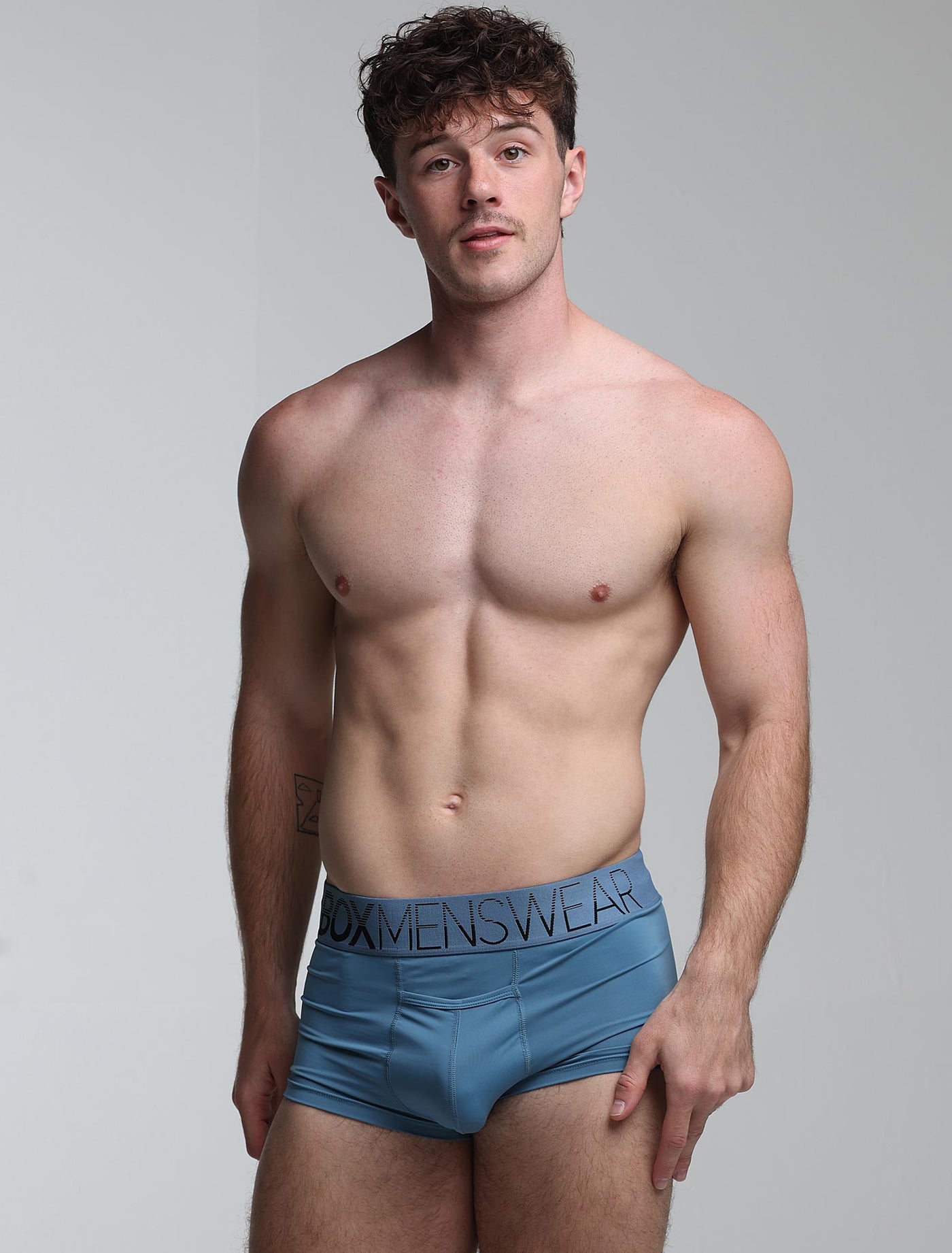 Mens Arched Keyhole Boxers - Oceanic Odyssey