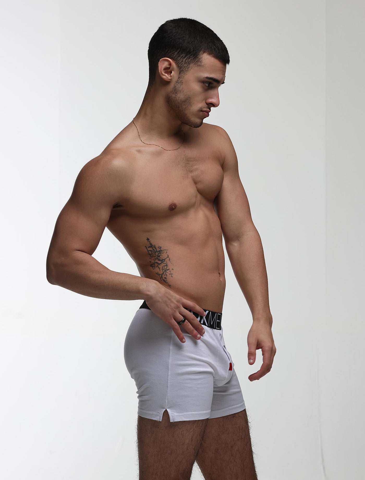 Button-up Boxers - Venus White