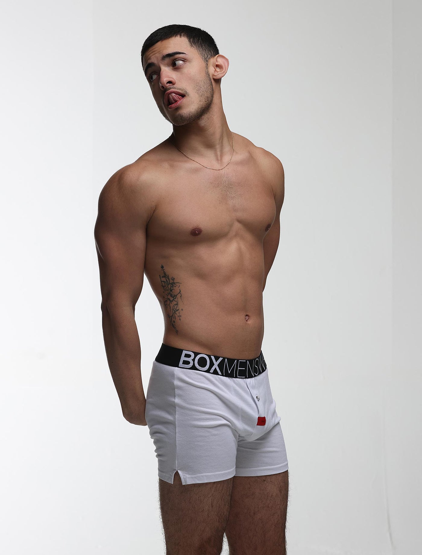 Button-up Boxers - Venus White