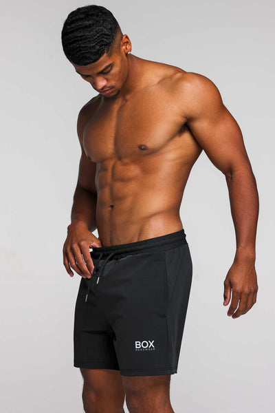 "The Fit" Sports Shorts - Jet Black