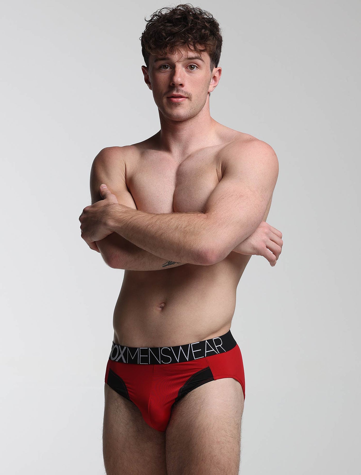 Prince Fit Briefs - Red & Black