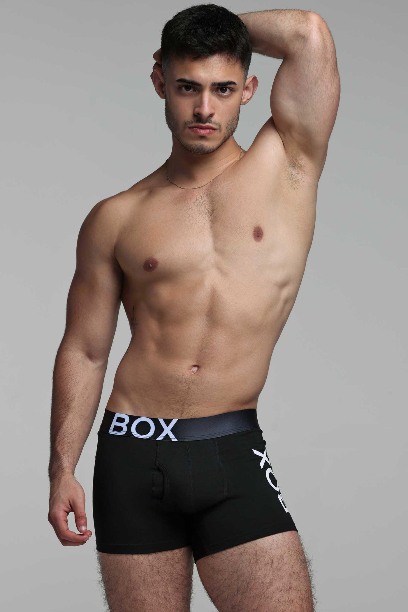 Mens Black Boxers