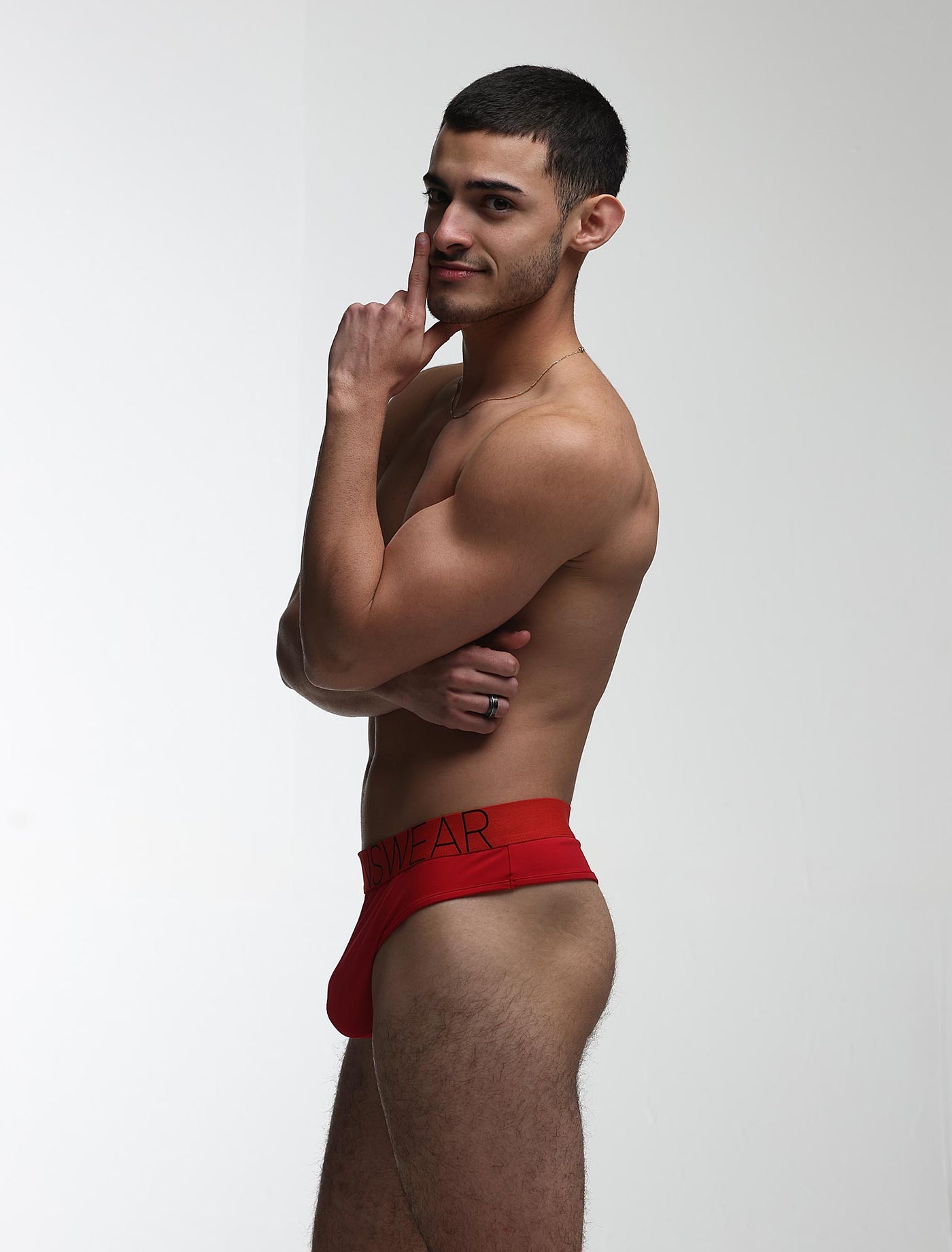 Brazilian Butt Briefs - Capoeira Red