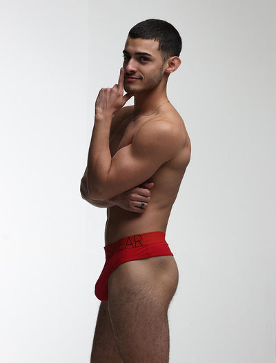 Brazilian Butt Briefs - Capoeira Red