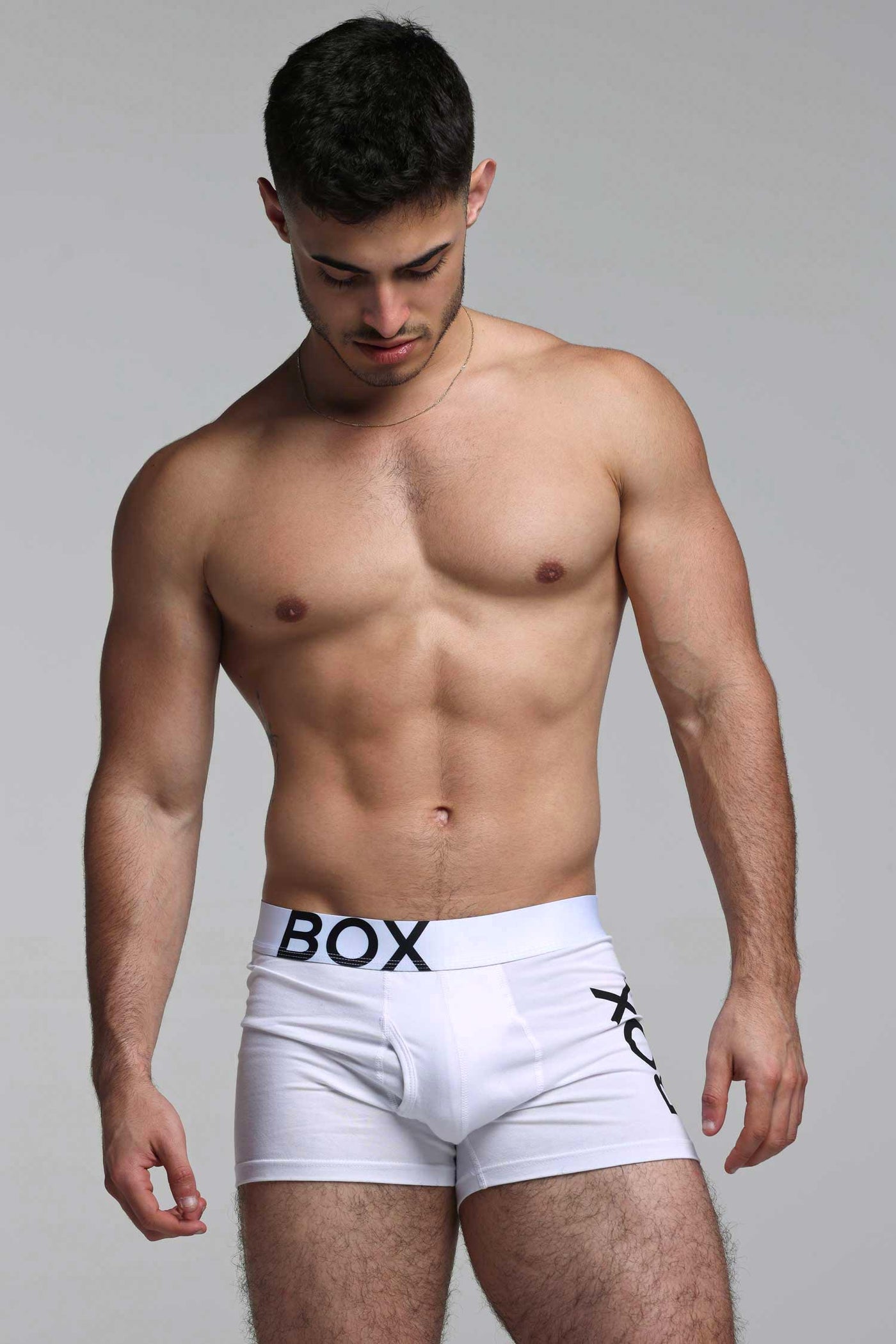 Mens White Boxers