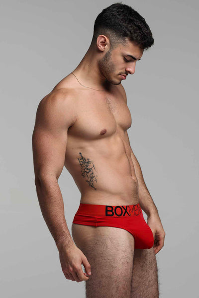 Brazilian Butt Briefs - Capoeira Red