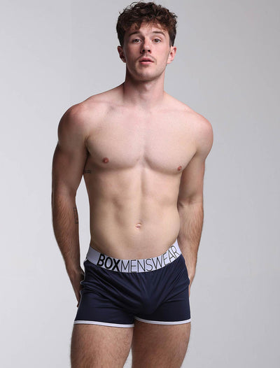 Mens Sports Loose Fit Boxers - Wall Street