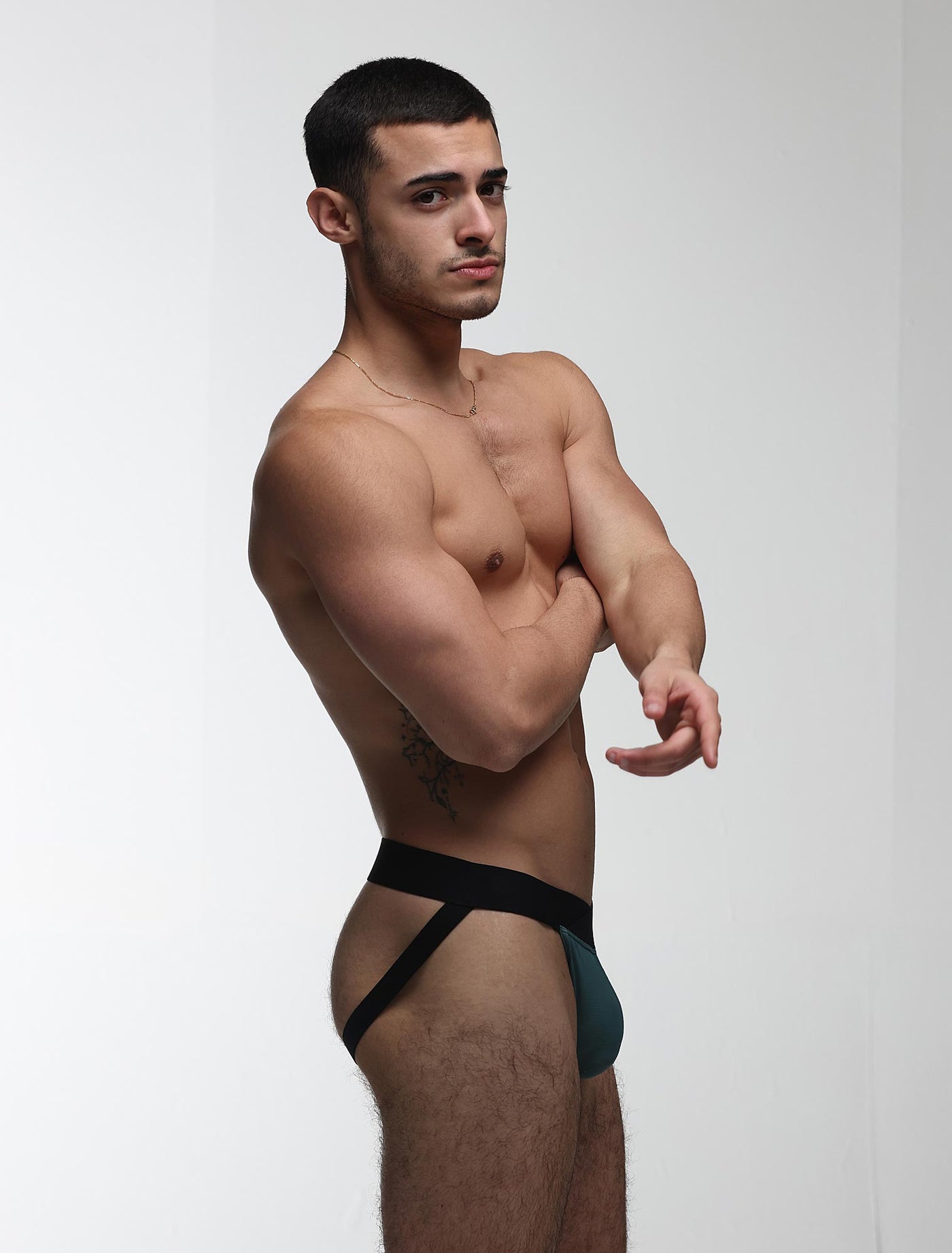 V-Shape Jockstrap - Soft Teal