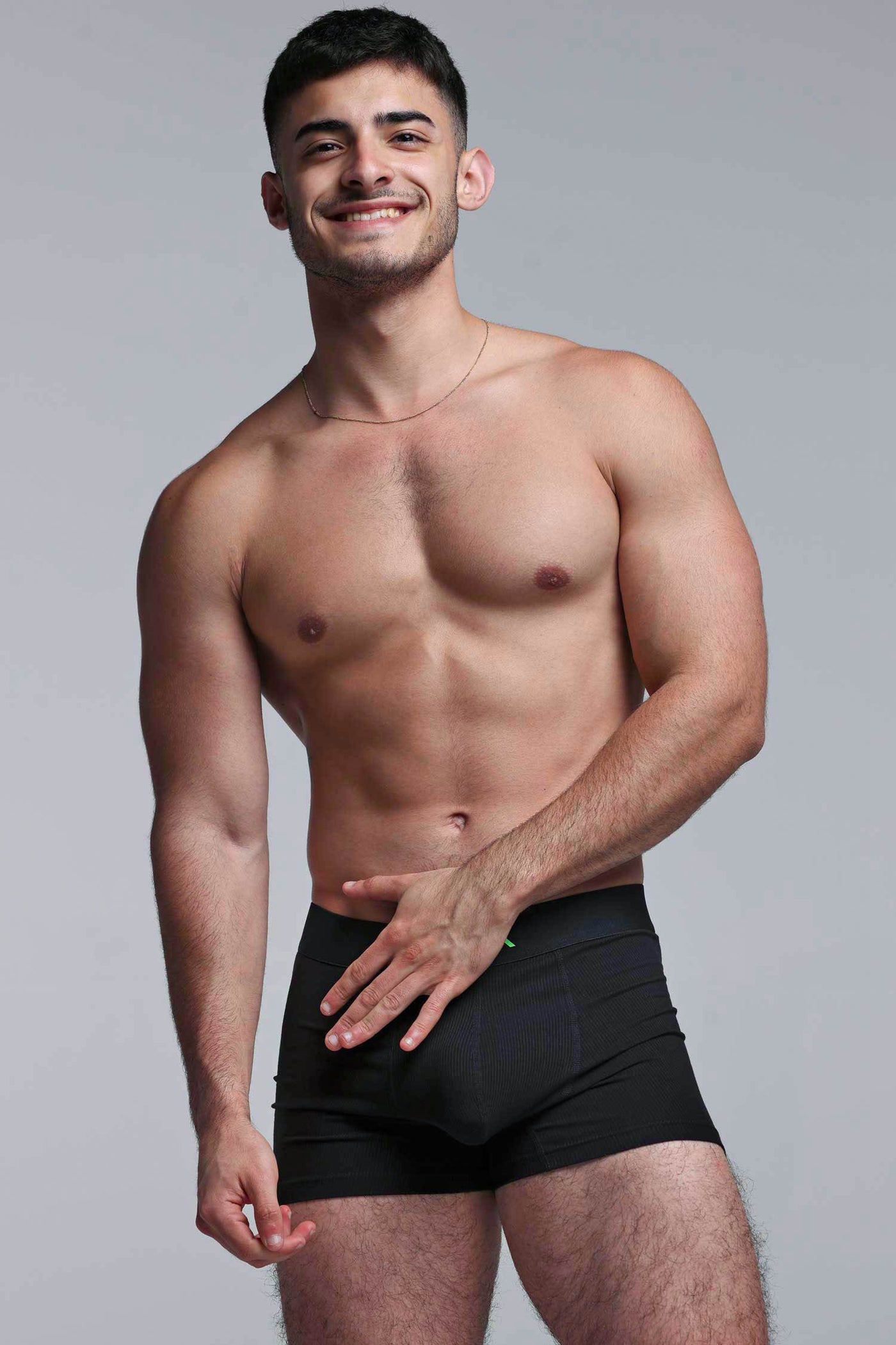 Color Pop Boxers - Black & Green