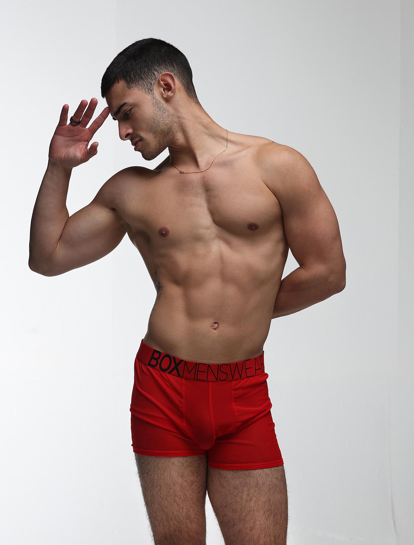 All Over Mesh Boxers - Direct Red