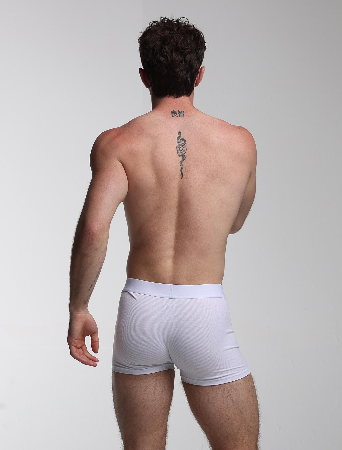Color Pop Boxers - White & Orange