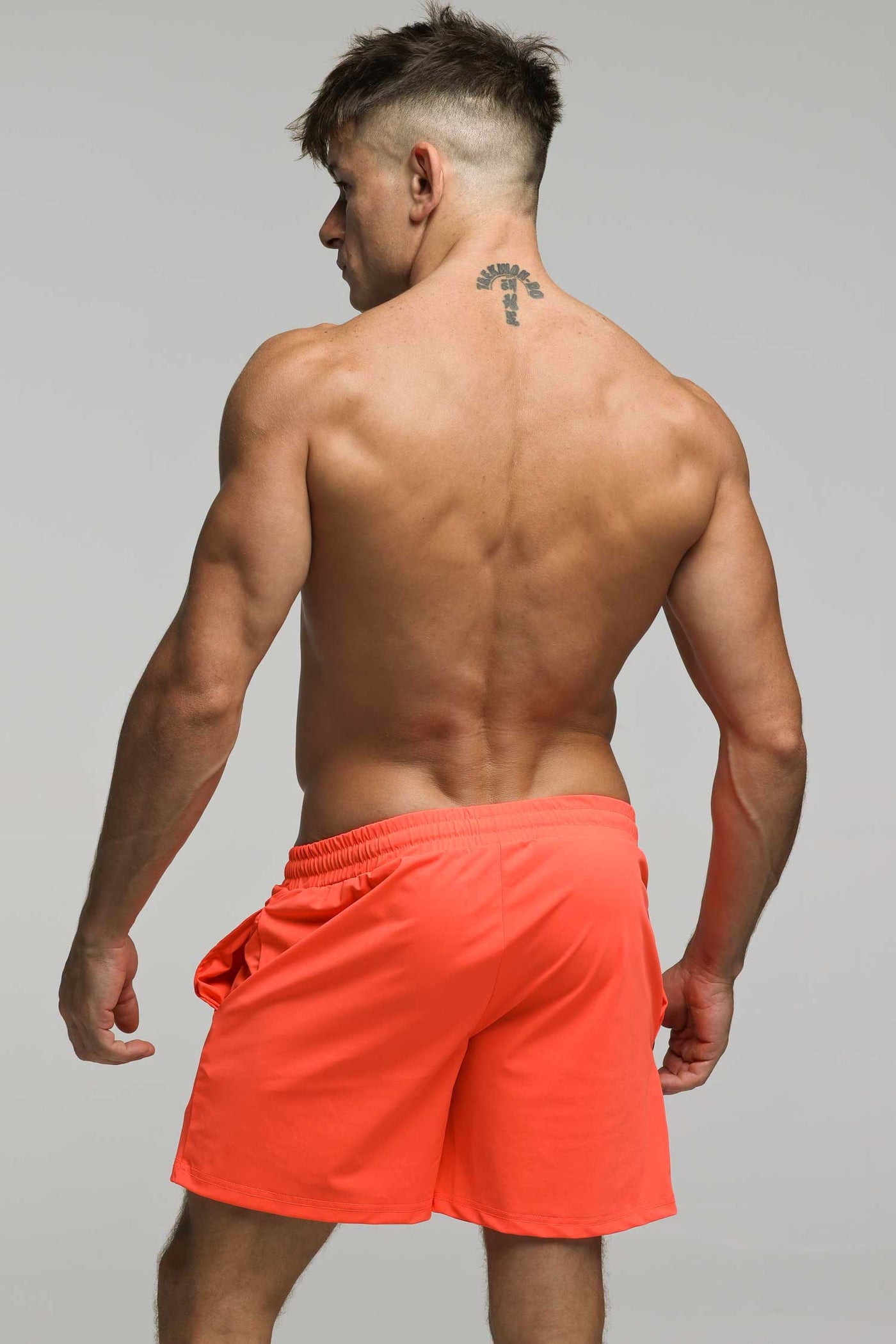 "The Fit" Sports Shorts - International Orange
