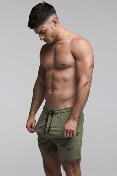 "The Fit" Sports Shorts - Combat Green