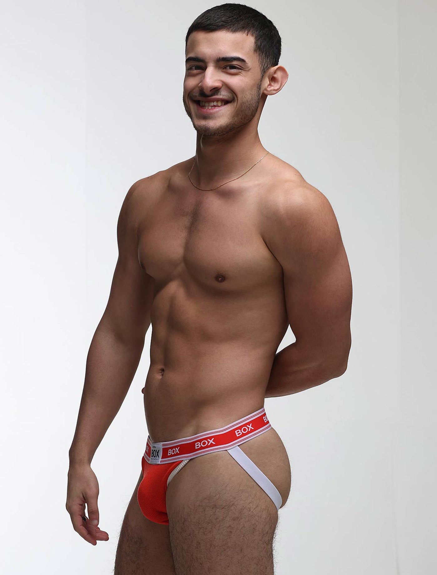 '90s Knit Jockstrap - Racer Red