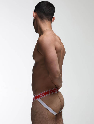 '90s Knit Jockstrap - Racer Red