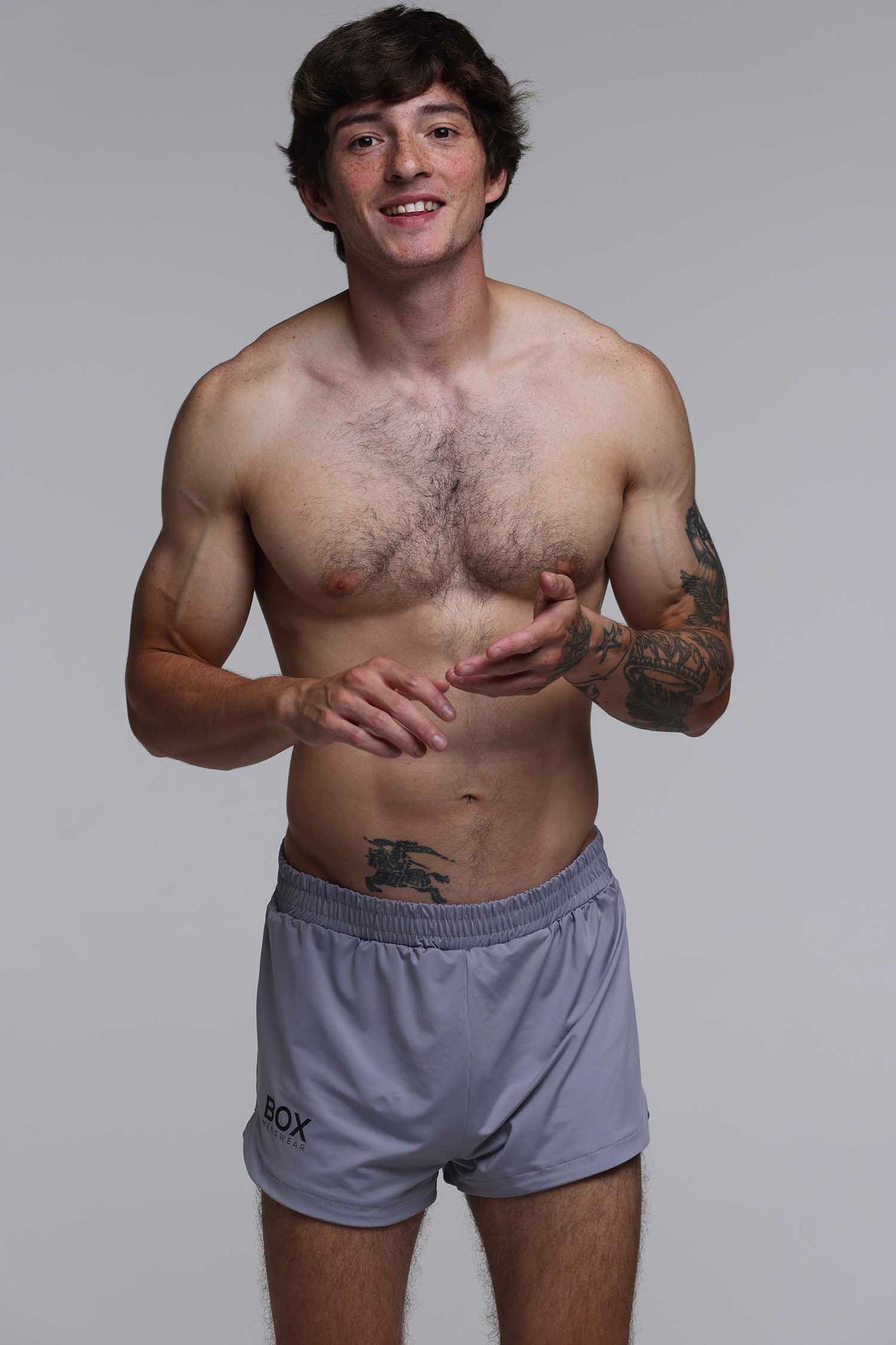 Compound Jock Shorts - Grey