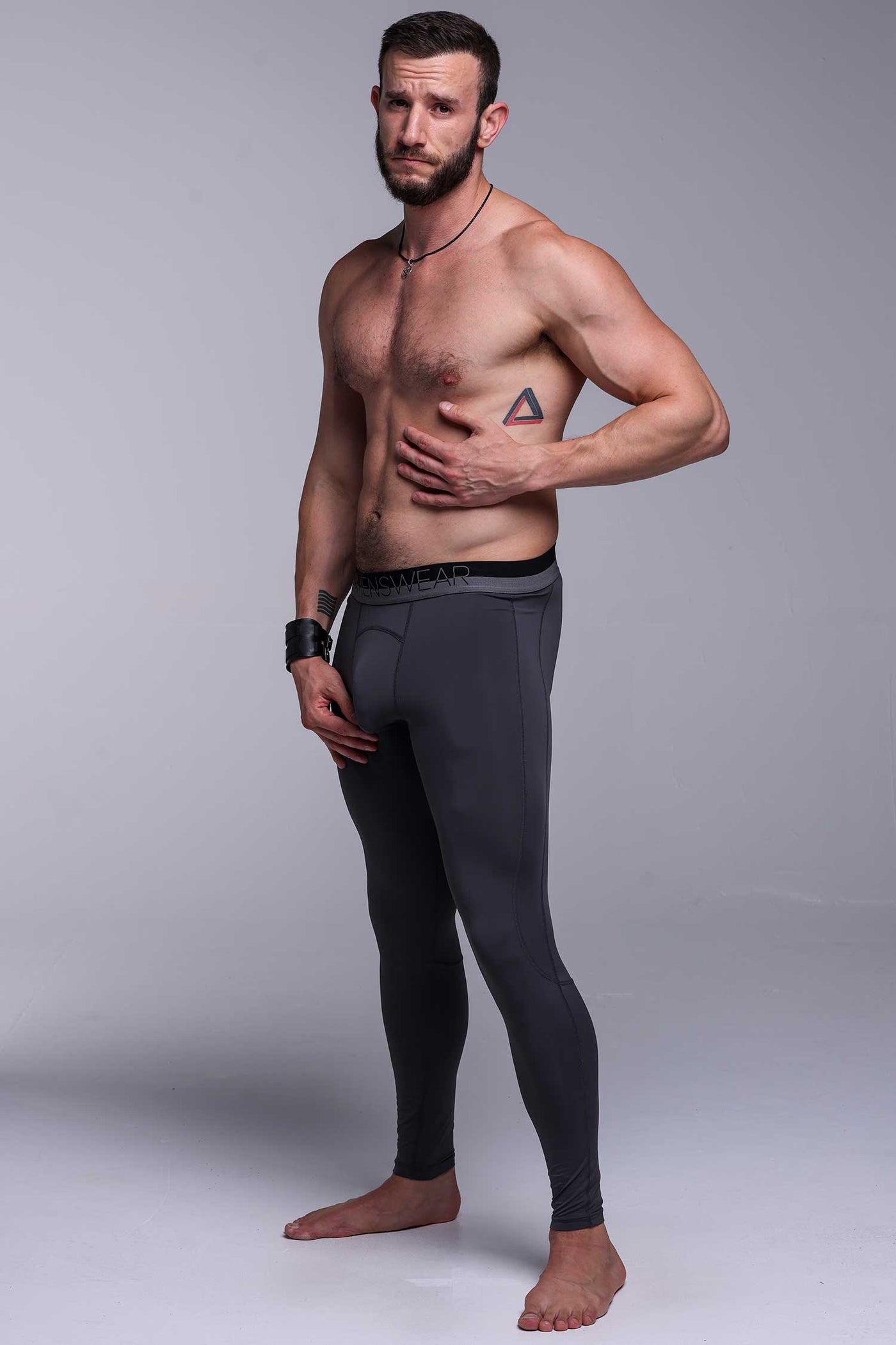 Compression Leggings 2.0 - Slate Grey