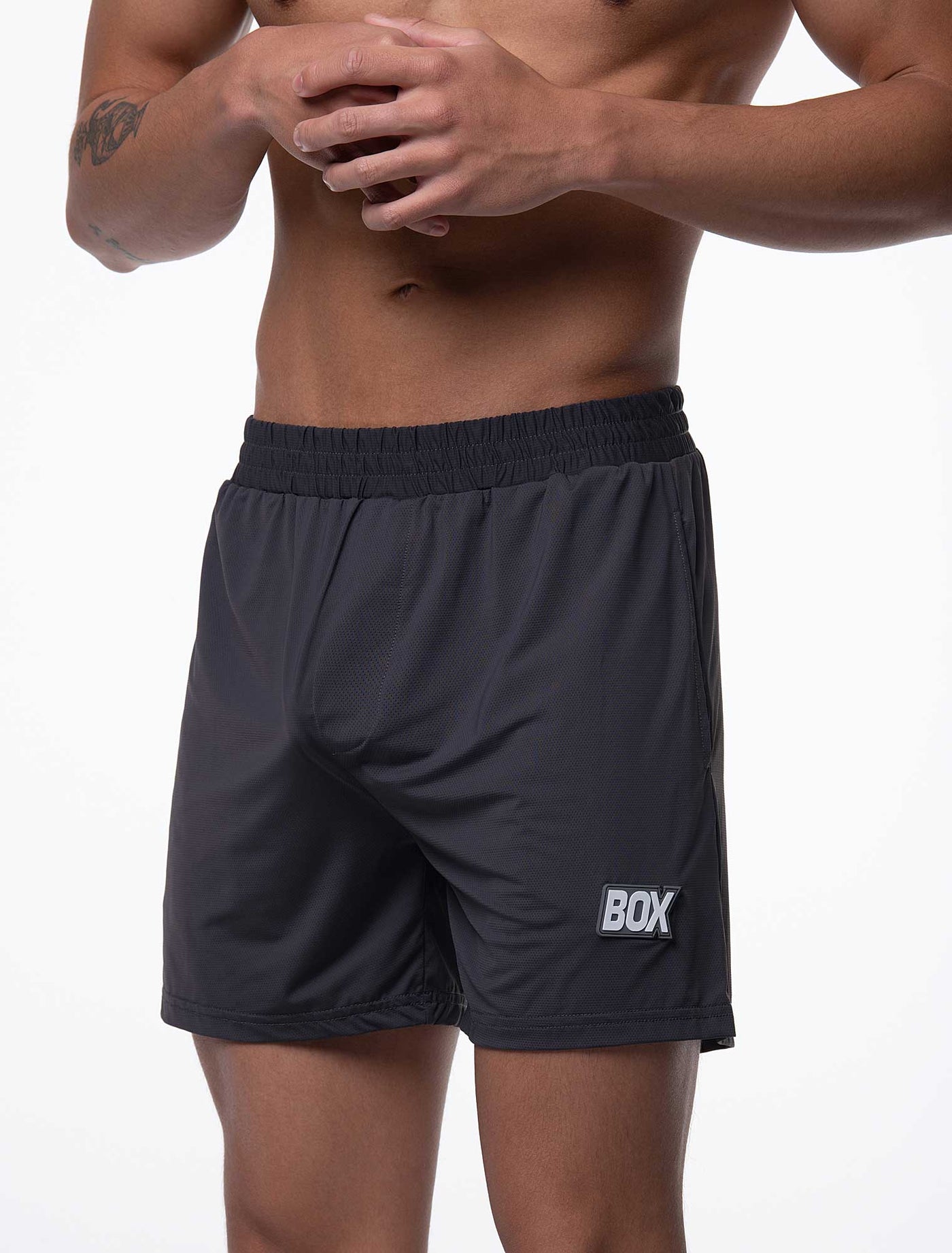 Mesh Soccer Shorts - Defence Grey