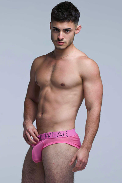 All Over Mesh Briefs - Boyfriend Pink