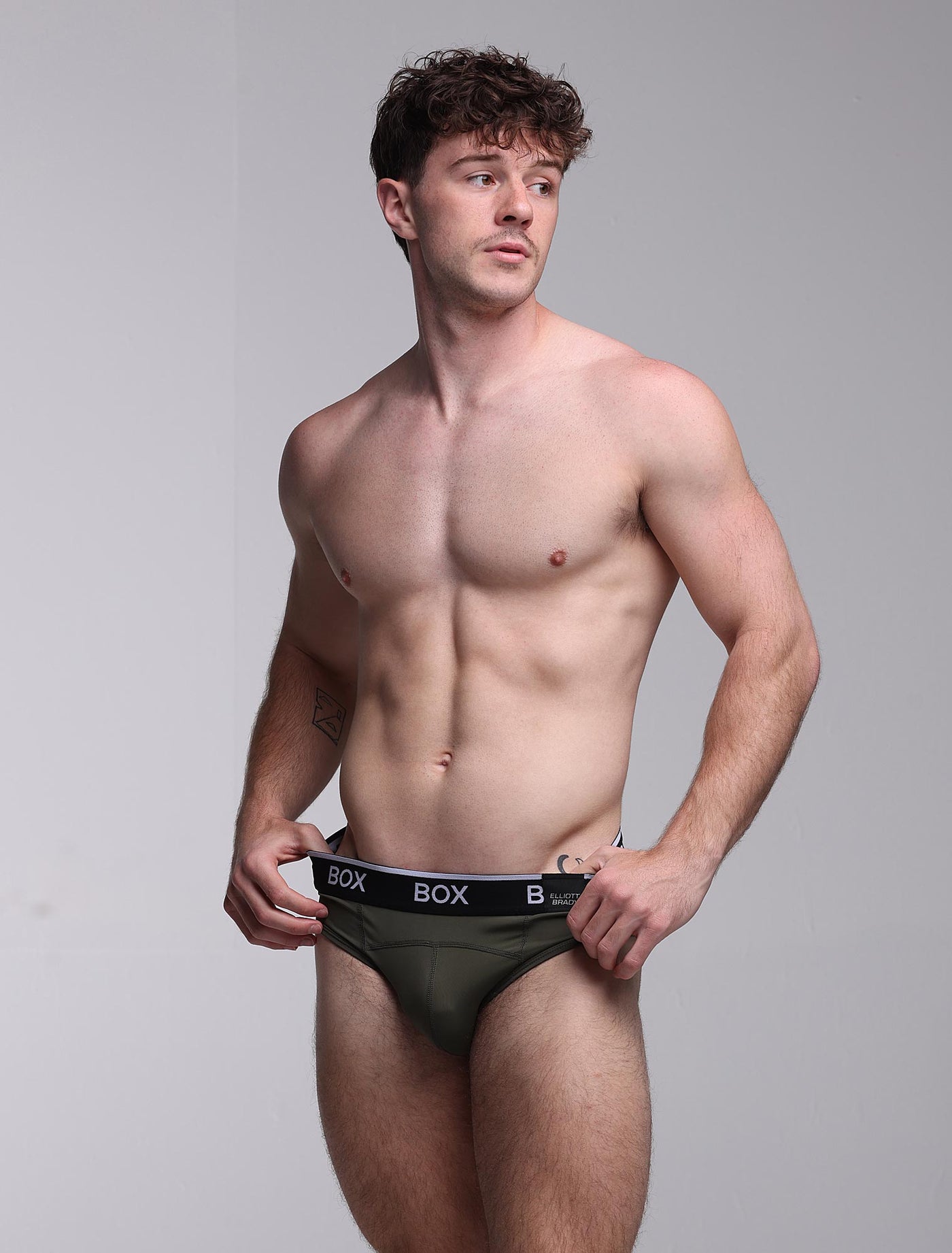 Box x Elliott: Elite Briefs - Chic Khaki