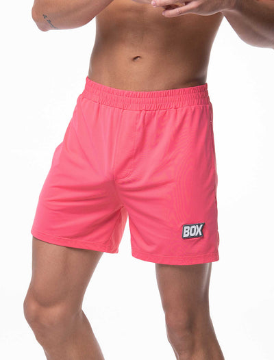 Mesh Soccer Shorts - Mascot Pink