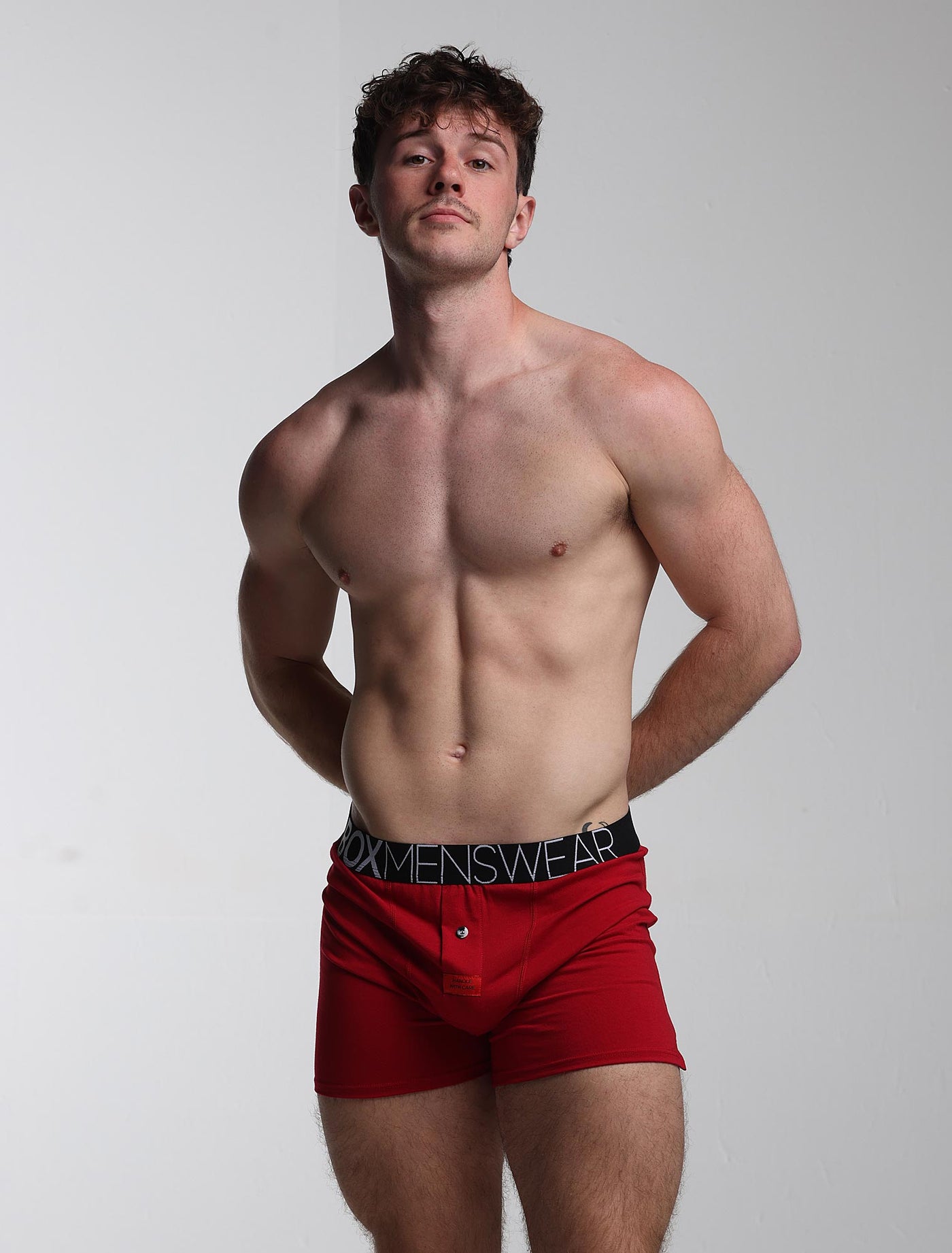 Button-up Boxers - Rouge Moi