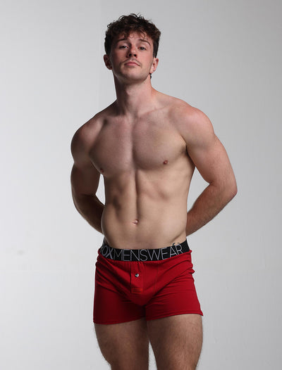 Button-up Boxers - Rouge Moi