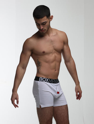 Button-up Boxers - Venus White